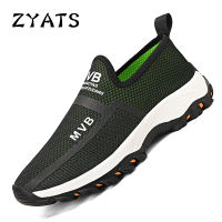 ZYATS รองเท้าผ้าใบรองเท้าบุรุษ,รองเท้าผ้าใบรองเท้าสลิปออนลำลองและรุ่นใหม่ไซส์ใหญ่39-46