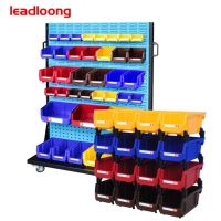 V1 4/6/9 Pieces 13.5X10.5X7.6cm Plastic Stackable Creative Component Box Container Garage Storage Rack Tool Organize Bin Tool Storage Shelving