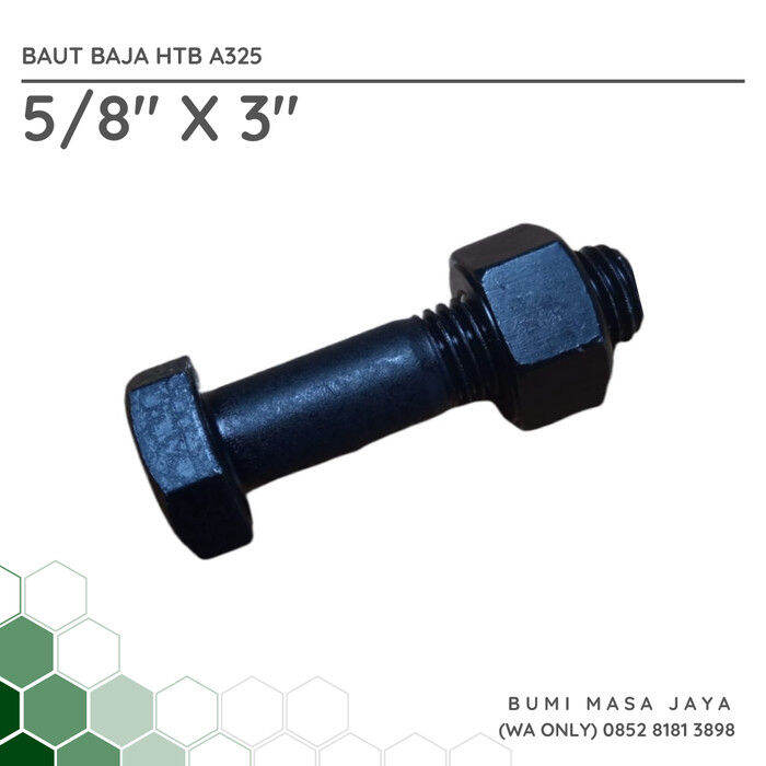 BAUT MUR BAJA HTB GRADE A325 5/8 X 3 INCH | Lazada Indonesia