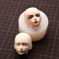 Super light clay face mold soft clay clay clay face mold cartoon bjd baby face sugar face Clay  Dough