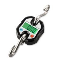 WeiHeng 150kg 50g Mini Heavy Duty Electronic Digital Stainless Steel Hook Scale Hanging Crane Scale LCD Loop Weight Balance