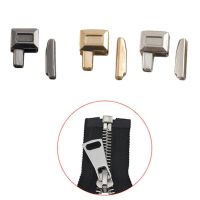 ✷☈ 10 Sets Metal Repair Zipper Stopper Open End Zipper Sewing Stopper Accessories Zipper DIY For Clothes Coat Home DIY