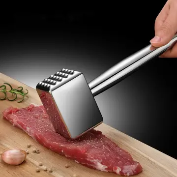 Kitchen Meat Tenderizer Hammer Tool Dual-Sided Nail Meat Mallet Meat Hammer  for Steak Chicken Fish