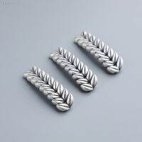 ? ของขวัญ DIY ของขวัญเครื่องประดับ S999 เงินบริสุทธิ์ 3D Hard Silver Wheat Spike Hand ยี่ห้อ DIY สร้อยข้อมือเชือกลูกปัด Barley Pearl เครื่องประดับอุปกรณ์เสริมวัสดุ