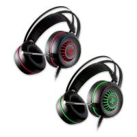 NUBWO X97 7.1 Surround Sound Gaming Headphone หูฟังเกมมิ่ง - สีแดง/สีเขียว