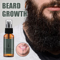 【READY STOCK】Original Beauty Beard Growth Spray Beard Growth Liquid Herbal Formula Fragrance Free Ginseng Beard Oil Beard Thick Stud Grower Spray Oil