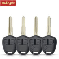 Hardingsun ปลอกใส่กุญแจรถซองใส่กุญแจรถรีโมทสำหรับ Mitsubishi Lancer Grandis Evolution Outlander Key 2 3ปุ่ม MIT11/MIT8ใบมีด