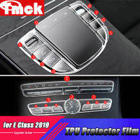 สำหรับ Benz E Class W213 E200 E260 E300 E320 2019 2020รถอุปกรณ์เสริมภายใน Mouldings ชุด TPU Protector ฟิล์ม