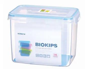 Komax Biokips Snack Containers with Dividers (30-oz) / [3-Pack