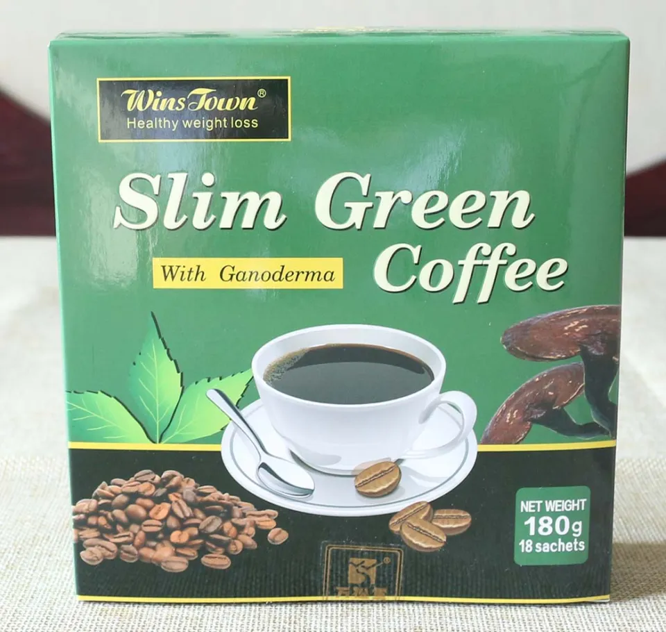 Slim Green Coffee with Ganoderma, Instant Coffee for Weight Loss, App