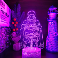 รูปไฟนารูโตะเติบโตขึ้น Led อะนิเมะโคมไฟเปลี่ยนสี3D Nightlights นารูโตะ S Hippuden 3D ภาพ Lampara สำหรับของขวัญวันเกิด