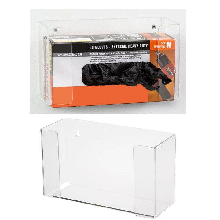 LazaraMall Single Capacity Dental Lab Glove Box Dispenser Holder 9.5 x