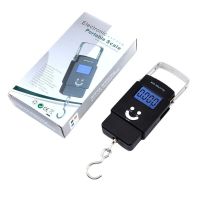 50Kg/5g Portable Hanging Scale Pocket Digital Scales Electronic Fishing Weights Mini Spring Balance For Luggage Suitcase Luggage Scales