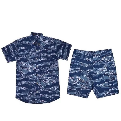 shirtfolding-เสื้อเซ็ตกางเกง-ลายทหาร-ลายพราง-short-pants-and-shirt-camouflage