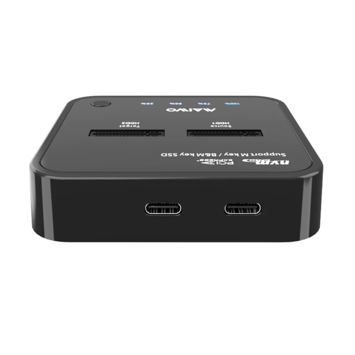 maiwo-k3016sg1-usb3-1-type-c-to-sata-m-2-1-1-duplicator-แท่นด๊อกกิ้งสำหรับ-sata-m-2-ssd-ของแท้-ประกันศูนย์-1ปี