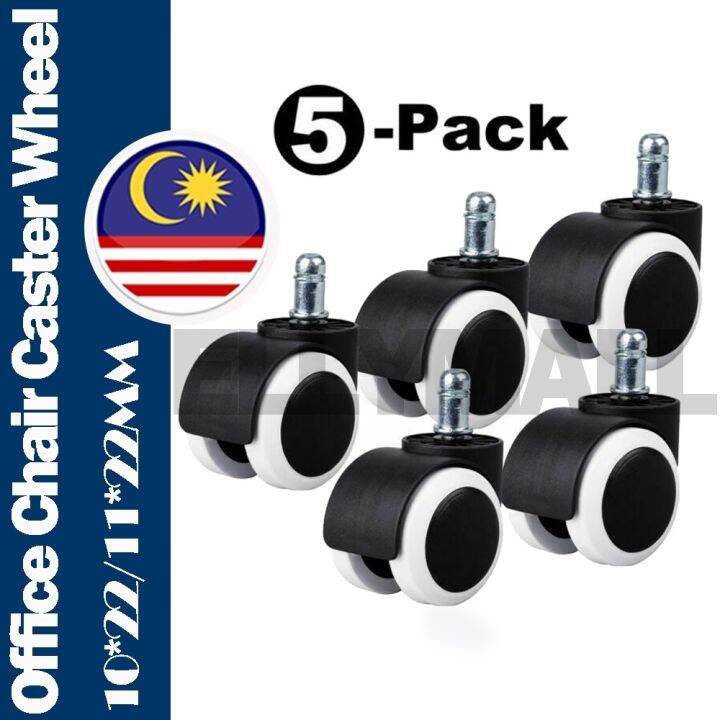 ELLYMALL Office Chair Caster Wheel IKEA Caster Roller Chair Wheel