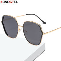 Womens Fashion Polarized Sunglasses Larg Frame Metal Gradient Lens UV Glasses Outdoors Fishing Shade Driving Sun Glasses Men