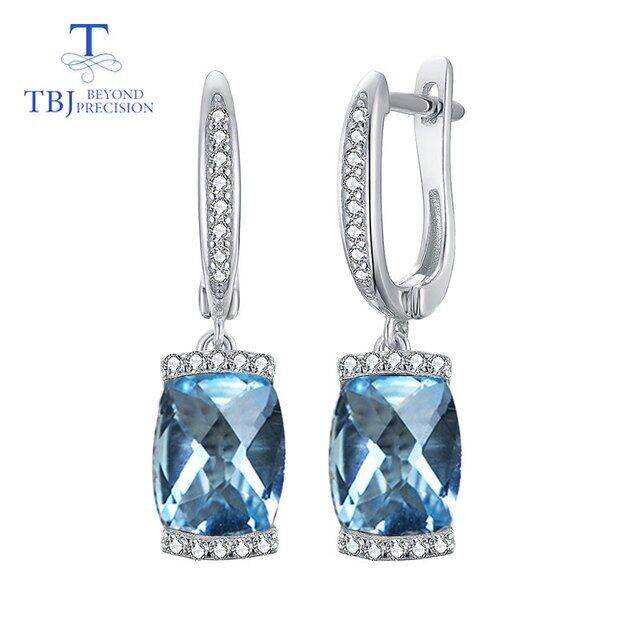 tbj-natural-sky-blue-topaz-4-8ct-real-gemstone-checkerboard-cut-clasp-earring-925-sterling-silver-fine-jewelry-for-women