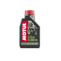 MOTUL 5100 10W40 น้ำมันเครื่องโมตุล SAE-10W40 ( ขนาด 1 ลิตร )