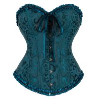 hot！【DT】 Bustiers And Corsets Floral Corset Gothic Overbust Corselet