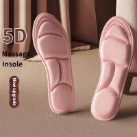 ☎☒ Memory Foam 5D Sport Insoles for Shoes Men Women Deodorant Breathable Cushion Running Insoles For Feet Care Orthopedic Insole