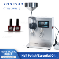 ZONESUN Liquid Filling Machine เครื่องบรรจุของเหลวขวดเล็ก,เครื่องปั๊มน้ำมันหอมระเหย