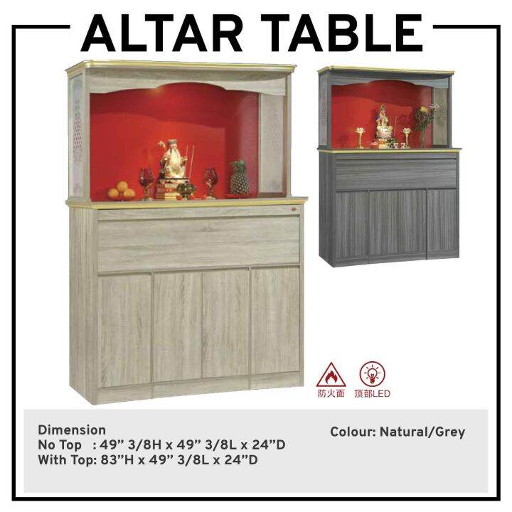 Altar Table Altar Prayer Prayer Table 4ft Altar Table