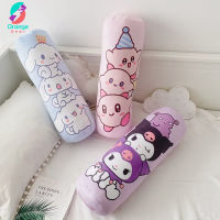 เบาะรองนอน60Ccm กวางสีส้ม Sanrio Kuromi Cinnamoroll หมอนนุ่มนุ่ม Boneka Mainan เบาะพักกลางวันของขวัญสำหรับแฟนสาว