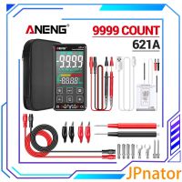 JPnator Aneng 621A มัลติมิเตอร์แบบดิจิทัลอัจฉริยะอุปกรณ์ทดสอบตัวต้านทานหน้าจอสัมผัสนับ9999 Rms ที่แท้จริง10A มิเตอร์ Dc/Ac อื่นๆ