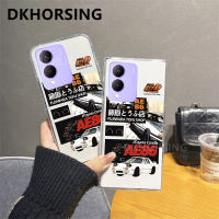 DKHORSING เคสโทรศัพท์โปร่งใสสำหรับ VIVO Y17S บั๊มเปอร์ Y36 Y78 Y02 Y02S Y02A Y22 Y16 Y02T Y22S ลายรักรถซิลิโคน TPU ปลอกอ่อน Vivo ฝาหลัง VIVOY27 4G 5G