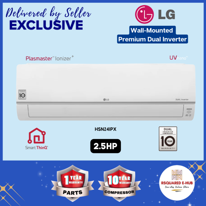 LG Split Type Wall Mounted Premium Inverter Air Conditioner Dual