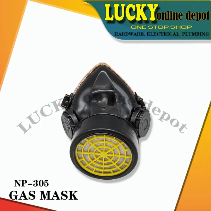 NP-305 ANTI GAS/DUST INDUSTRIAL GAS MASK | Lazada PH