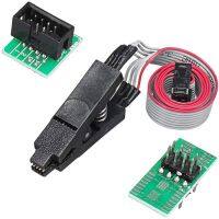 CH341A XTW100 24 25 Series EEPROM Flash BIOS CH341 USB Programmer Module + SOIC8 SOP8 Test Clip For EEPROM 93CXX / 25CXX / 24CXX