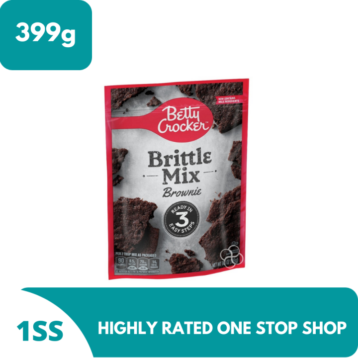 Betty Crocker Brownie Brittle Mix 399g Lazada PH