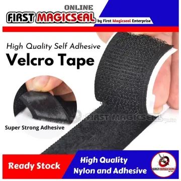 60 Pieces Super Strong Self-adhesive Reusable Velcro Tape, Double
