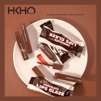 HKHO ลิปสติกเหลวเนื้อแมทช์ช็อคโกแลต,ลิปเคลือบผิวกำมะหยี่ไม่ง่าย