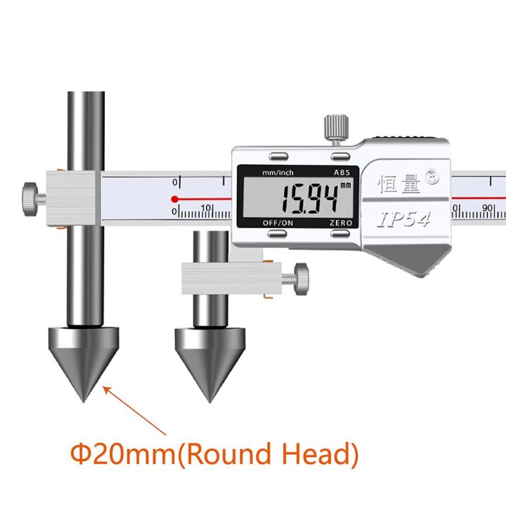 คาลิปเปอร์ดิจิตอลระยะศูนย์กลาง150มม-200มม-300มม-คาลิปเปอร์เครื่องวัดอิเล็กทรอนิกส์รูตรงกลางระยะศูนย์กลางขอบ