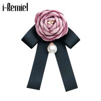 【cw】 i-Remiel Korean Fashion Brooch Bow Tie Blouse Tassel Shirt Collar Pin Corsage Clothing amp; Accessories 【hot】