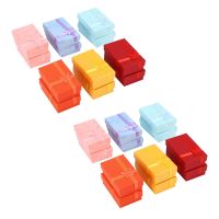 32Pcs Paper Jewelry Gifts Boxes for Jewelry Display-Rings, Small Watches, Necklaces, Earrings Packaging Box (Pink)