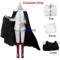 、’】【= Fyodor Dostoevsky Bungou Stray Dogs Season 3 Bungo Fyodor Cloak Fyodor Dostoevsky Cosplay Costume Cape Hat Shoes Suit Outfit Wig