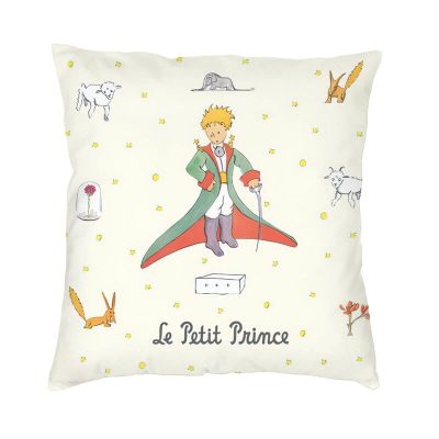 The Little Prince Characters Throw Pillow Case Home Decor Square Le Petit Prince Cushion Cover 40x40 Pillowcover for Living Room