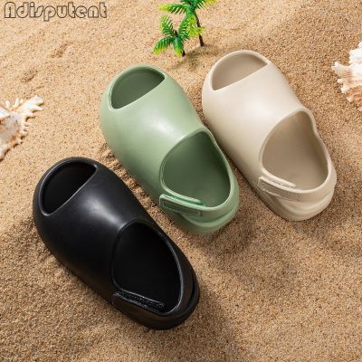 New Baby Toddler Kids Slip-On Fashion Sandals Boys Girls Beach Summer Water Shoes Eva Soft Children Lightweight Indoor Slides