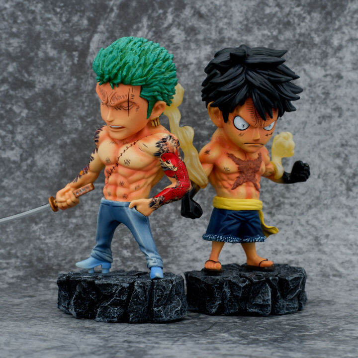 sanjis-high16-18cm-action-figures-ของเล่น-one-piece-gk-society-มีด-tattoo-roronoas-zoros-bewitching-domineering-monkey-d-ฟิกเกอร์-luffys