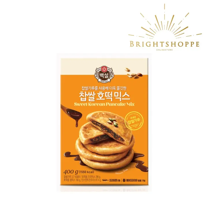 CJ BEKSUL HOTTEOK KOREAN PANCAKE MIX 400G KOREAN FOOD KOREAN PANCAKE