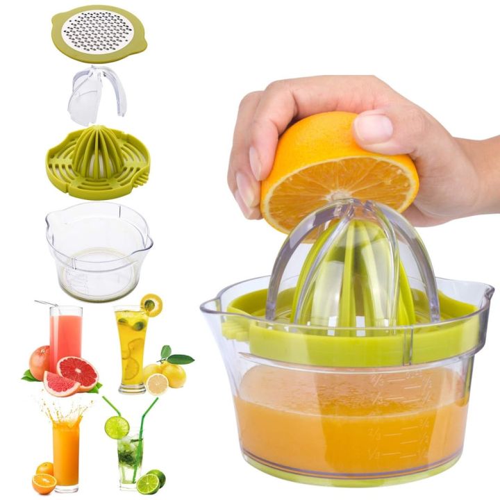 ที่คั้นน้ำส้มและเครื่องขูด-4in1-multi-function-manual-juicer-เครื่องคั้นน้ำผลไม้-เครื่องคั้นน้ำส้ม-เครื่องขูดกระเทียม-เครื่องขูดมันฝรั่ง