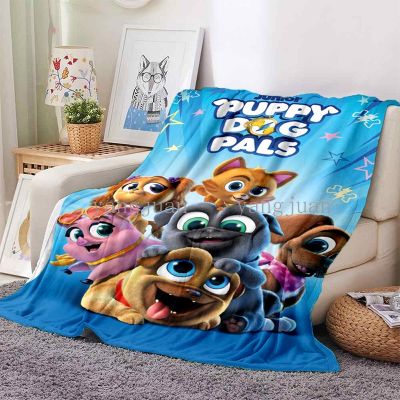 Pair Cute Dog Blanket Children Cartoon Sofa Office Nap Air Conditioning Blanket Flannel Super Soft Blanket Can Be Customized A55