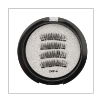 Magnetic Eyelashes with 2 Pairs Artificial Fiber Magnets Magnetic with Eyelash Curler