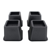 4pcs Protecting Furniture Lift Blocks Leg Feet Furniture Risers Aid For Raising Table Wood Floor bed chair