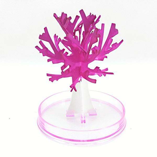 2020-9x8cm-coolthumbsupmagic-japanese-sakura-tree-brand-new-made-in-japan-pink-magic-decorative-toy-growing-paper-trees-toys