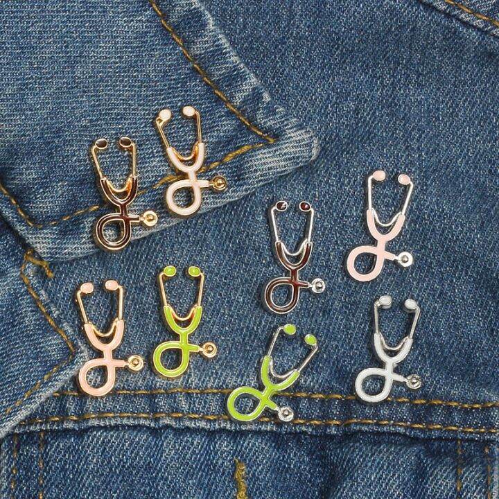 doctors-nurses-mini-stethoscope-brooches-pins-jackets-coat-lapel-pin-bag-button-collar-badges-gifts-medical-jewelry